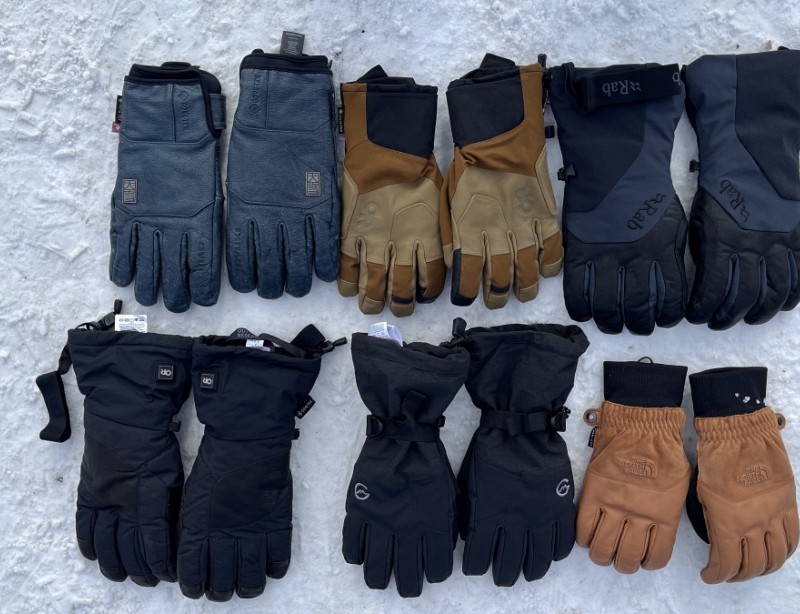 Tople zimske rokavice za delo pri nizkih temperaturah!