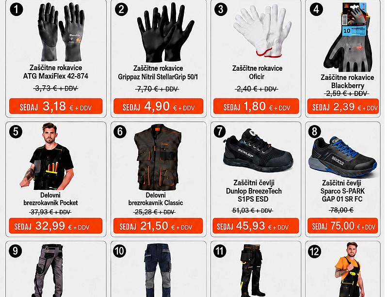 Za monterje, serviserje, za tiste, ki uporabljajo orodje!