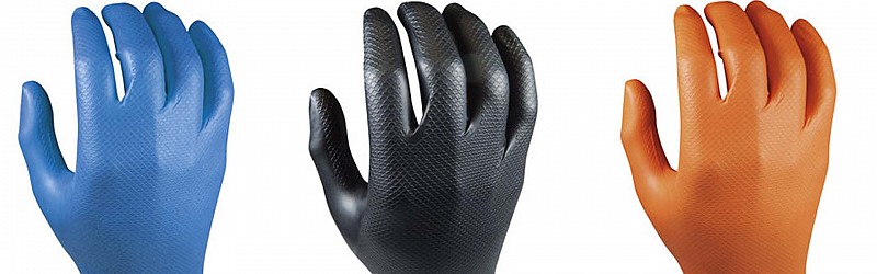 Novo! Zaščitne rokavice nitril Grippaz v novi barvi!