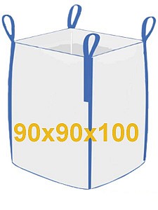 Big Bag Jumbo vreča-odprtina zgoraj, zaprto dno 90x90x100 cm JMK