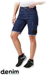 Stretch ženske kratke delovne hlače Jeans L777