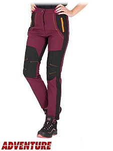 Ženske softshell delovne hlače Slender