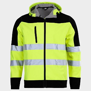 Visoko vidna softshell jakna STENSO NOBEL 2.0 