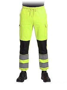 Odsevne delovne hlače na pas LUMIS