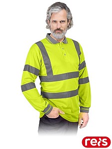 Odsevna polo majica Fluo