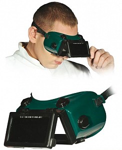 Zaščitna očala za varjenje s pravokotno lečo GOG