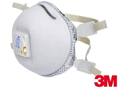 Respirator za varjenje 3M MAS P2 9925 z ventilom 1/10 