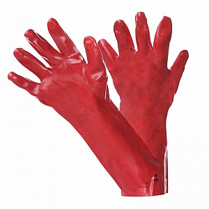 Zaščitne rokavice PVC oljeodporne 27 cm