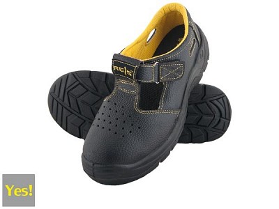 Zaščitni čevlji sandali Bryes OB BY brez zaščitne kapice