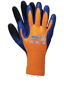 Zaščitne zimske rokavice Dual oranžne EN388 in EN407