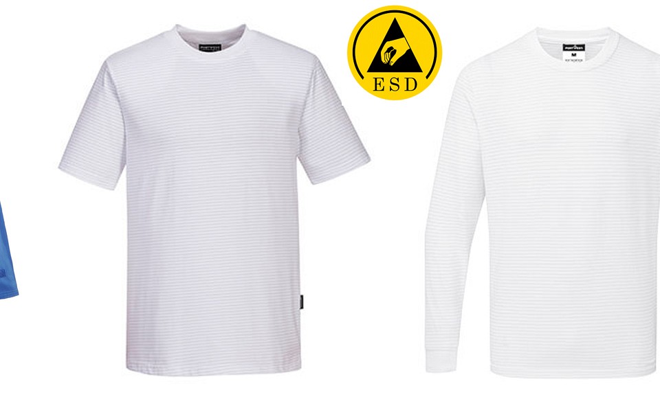 Nove ESD delovne obleke