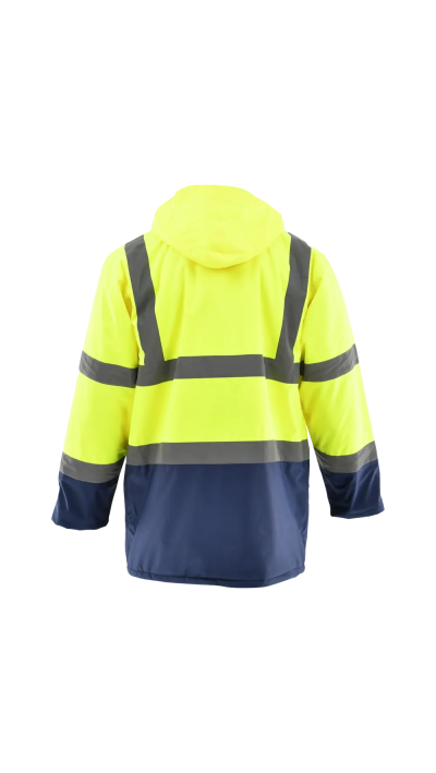 Zimska vodoodporna odsevna jakna DROGOWIEC WINTER SARA 5 v 1