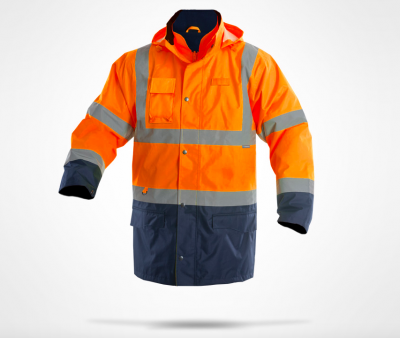 Zimska vodoodporna odsevna jakna DROGOWIEC WINTER SARA 5 v 1