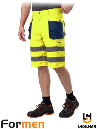 Kratke delovne hlače LH Formen z odsevnimi trakovi