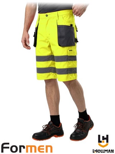 Kratke delovne hlače LH Formen z odsevnimi trakovi