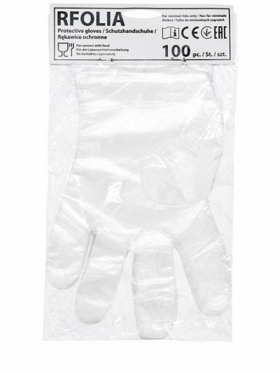 PE rokavice v bloku 100/1