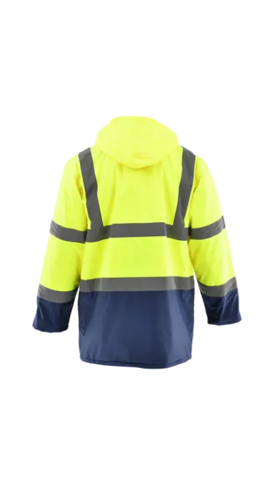 Zimska vodoodporna odsevna jakna DROGOWIEC WINTER SARA