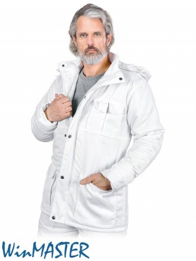Delovna zimska jakna Master bela