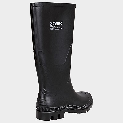 PVC delovni škornji STENSO BOGOTA OB FO SR BLACK
