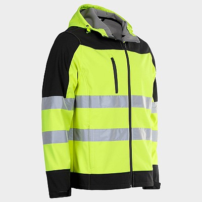 Visoko vidna softshell jakna STENSO NOBEL 2.0 