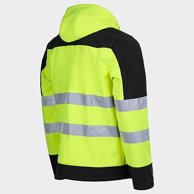 Visoko vidna softshell jakna STENSO NOBEL 2.0 