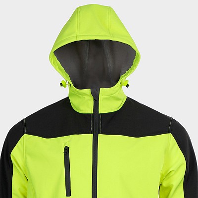 Visoko vidna softshell jakna STENSO NOBEL 2.0 