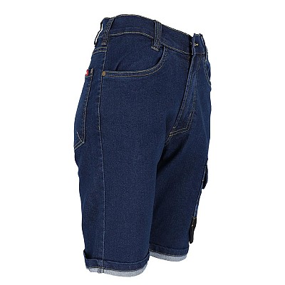 Stretch ženske kratke delovne hlače Jeans L777