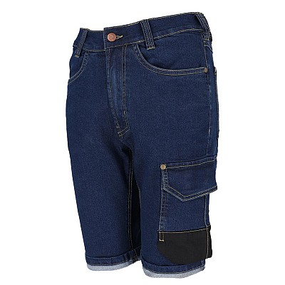 Stretch ženske kratke delovne hlače Jeans L777