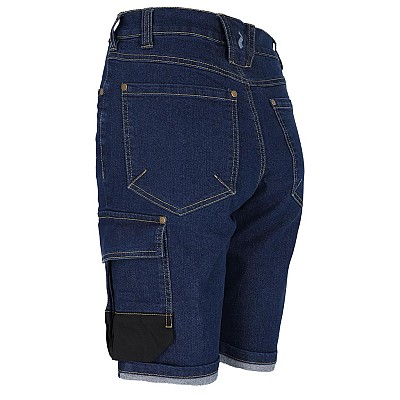 Stretch ženske kratke delovne hlače Jeans L777