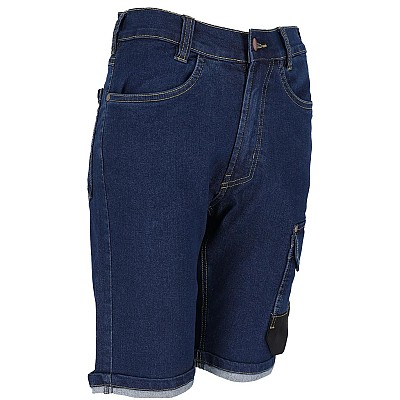 Stretch ženske kratke delovne hlače Jeans L777