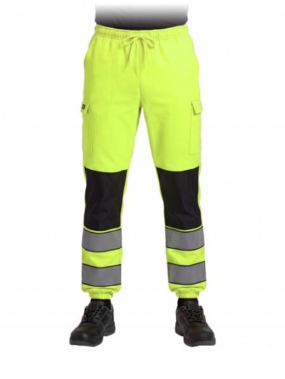 Odsevne delovne hlače na pas LUMIS