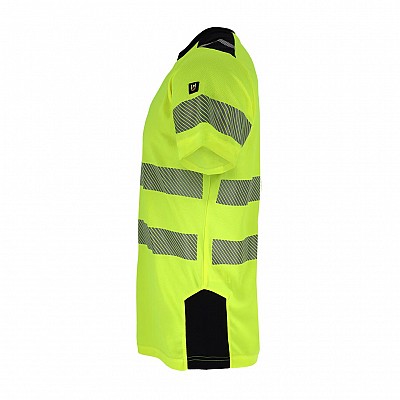 Zračna mrežasta majica visoke vidljivosti LH-TSVIS kratek rokav