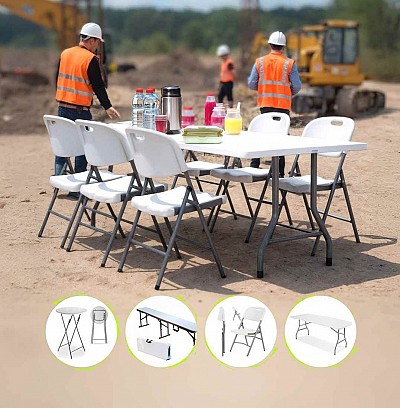 Zložljiva miza FWS 180x74x74