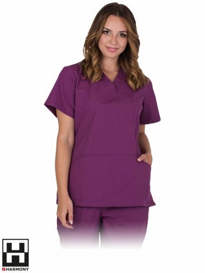 Ženska medicinska delovna srajca kratek rokav Tristi