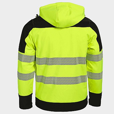 Visoko vidna softshell jakna STENSO NOBEL PRO 2.0 HV