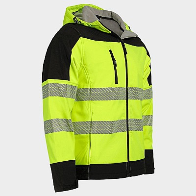 Visoko vidna softshell jakna STENSO NOBEL PRO 2.0 HV