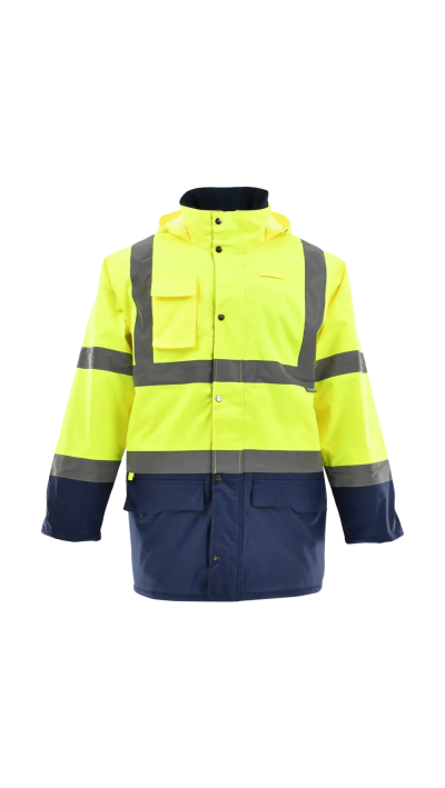 Zimska vodoodporna odsevna jakna DROGOWIEC WINTER SARA 5 v 1