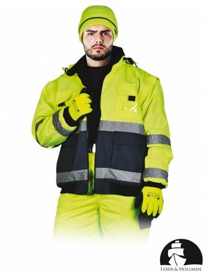 Delovna zimska odsevna bunda LH Viber snemljivi rokavi