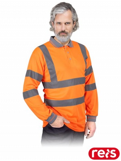 Odsevna polo majica Fluo