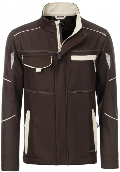 Delovna jakna Softshell Color James&Nicholson