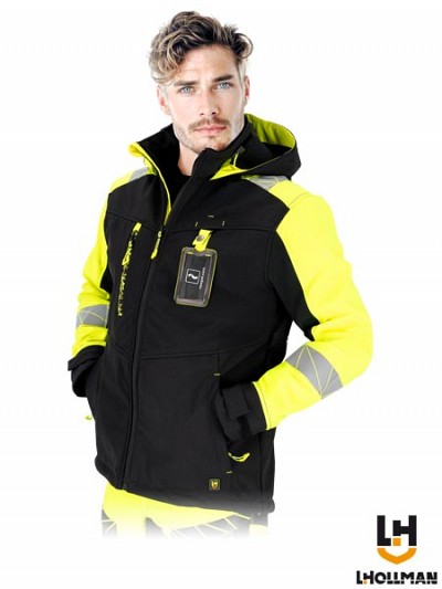 Softshell odsevna jakna LH Raut