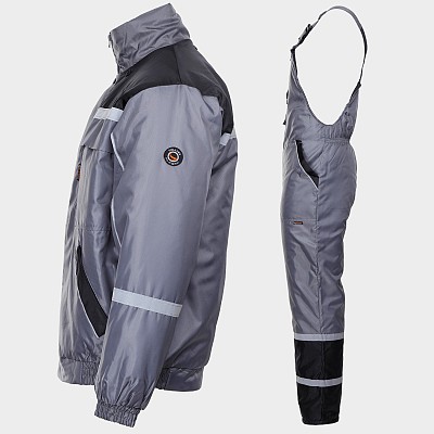 Zimski delovni komplet STENSO COLLINS WINTER GREY