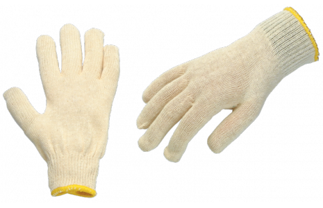 Zaščitne rokavice bombažne pletene