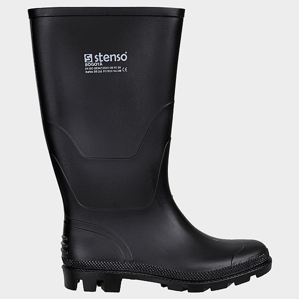 PVC delovni škornji STENSO BOGOTA OB FO SR BLACK