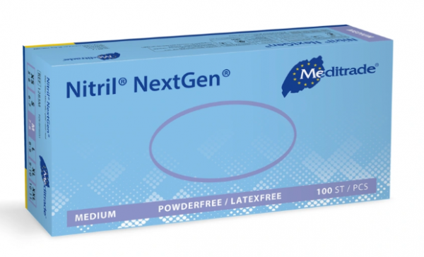 Zaščitne rokavice nitril NEXTGEN  Meditrade 100/1