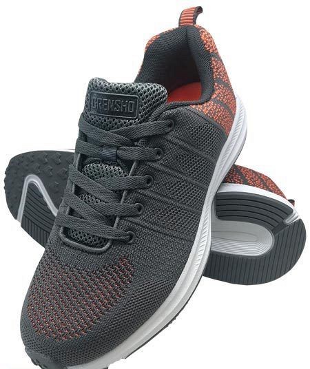 Športni čevlji Pixel sive/oranžne
