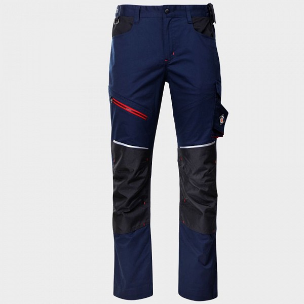 Delovne hlače na pas Revolt 4stretch modre