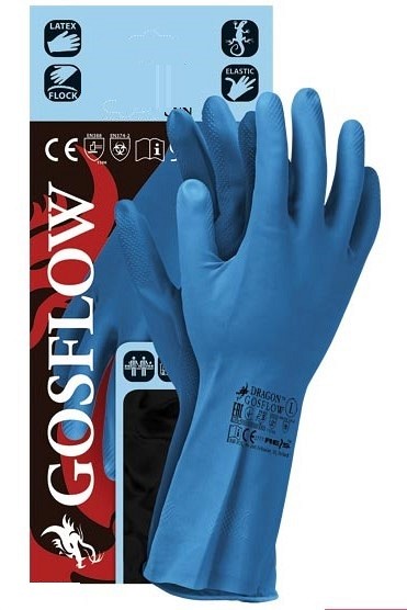Zaščitne rokavice gumirane Gosflow