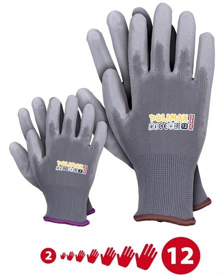 Zaščitne rokavice najlon Polimax