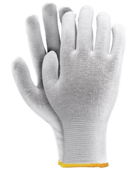 Zaščitne rokavice iz bombaža MICRON s PVC mrežo na dlani